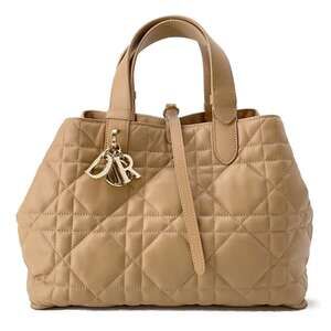 Dior Toujours Macro Cannage Calf Leather Handbag Christian Bag